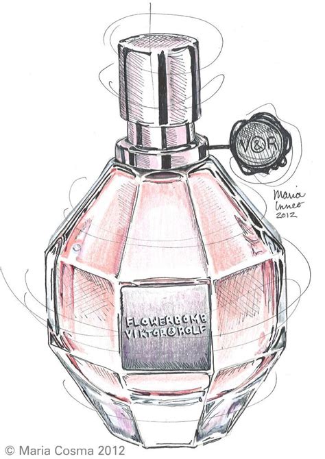 drawon perfume|easy perfume drawing.